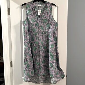 NWT! XL JCrew floral tiered cover up dress! This is waiting for your next vacay!